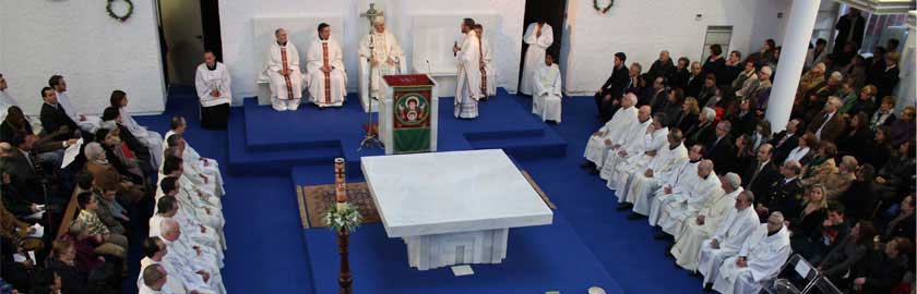 Consagración del altar y templo