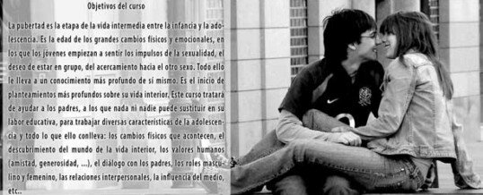 Curso Educación Afectivo Sexual
